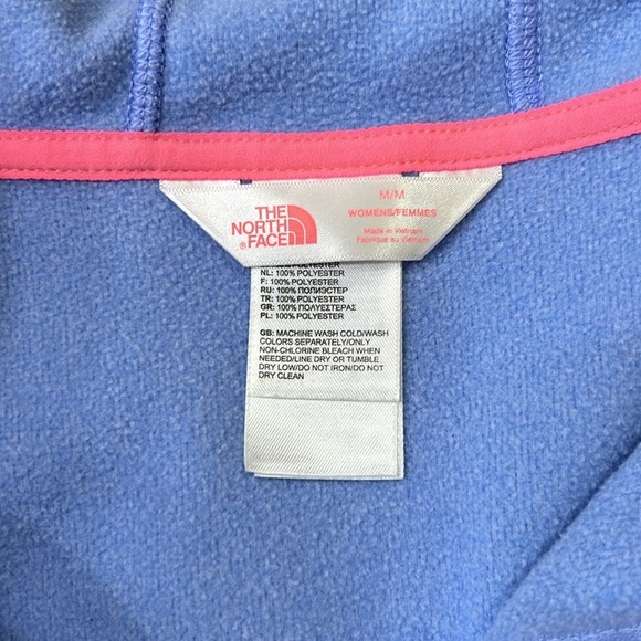 The North Face Periwinkle Full Zip Hooded Athletic Jacket Size Medium - Picture 13 of 16